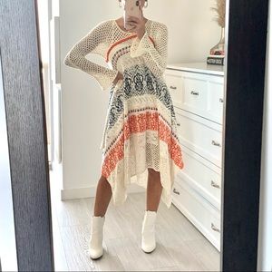 Sleeping On Snow Anthropology Sweater Dress